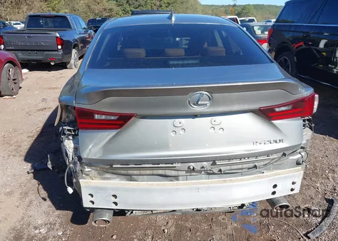 2016 Lexus Is 200T from USA, damaged, VIN JTHBA1D21G5019210